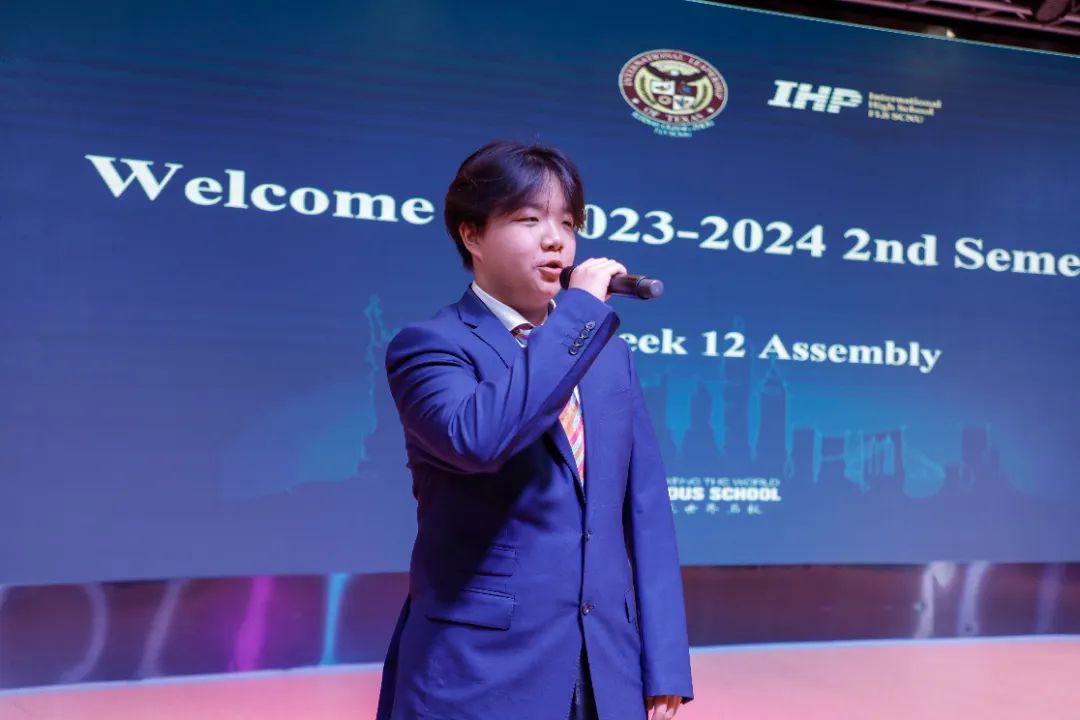【毕业·声】唐勋哲：主动出击，把“被动”走成旷野 | IHP国际高中